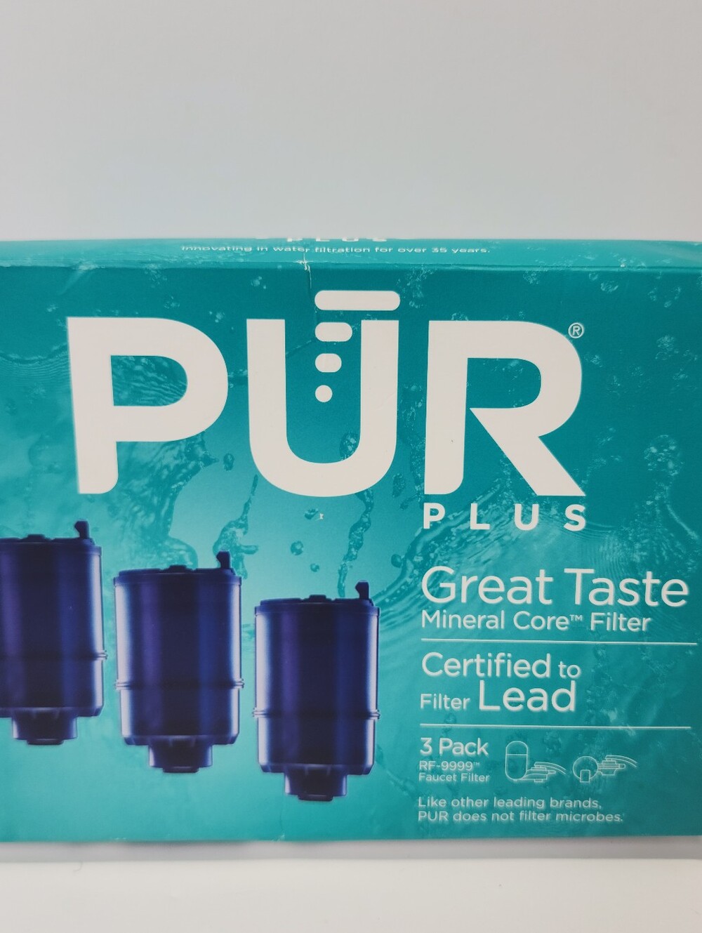 PUR Plus Mineral Core Water Filter Replacement - 3 Pack